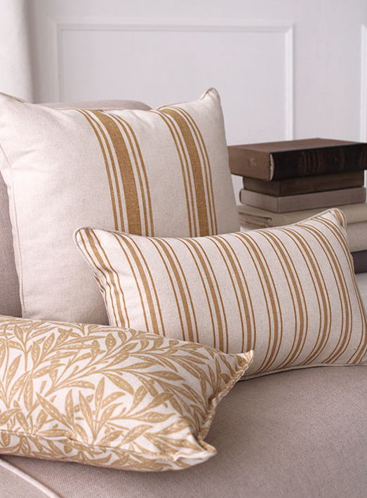 Beige Linen Rayas 182