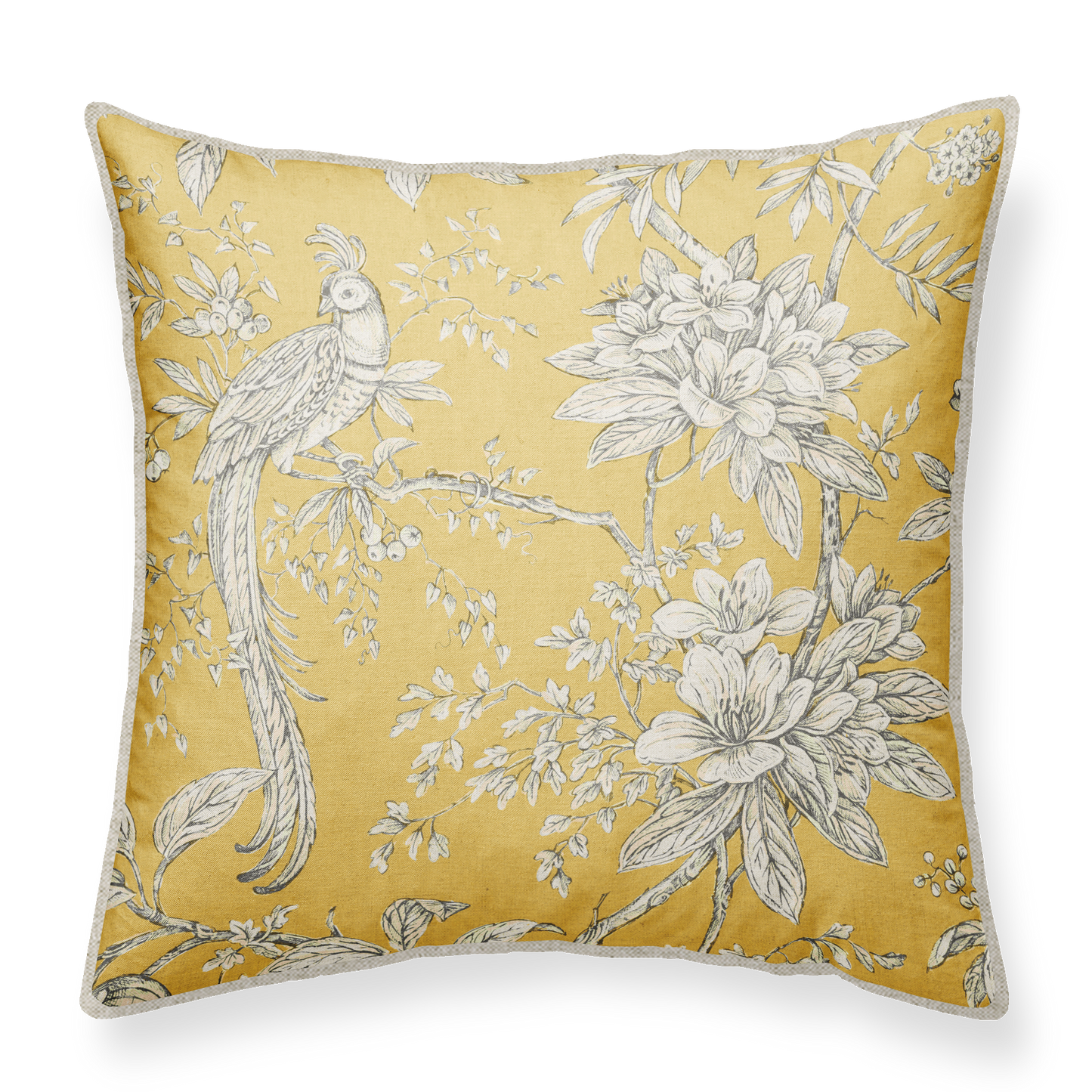 pheasant warm yellow