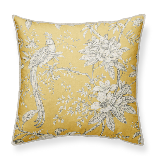 pheasant warm yellow