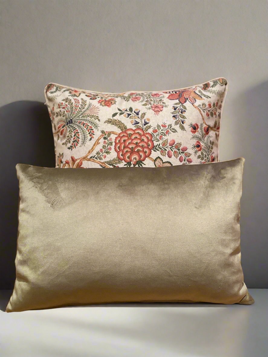 Velvet Forest green & Liza