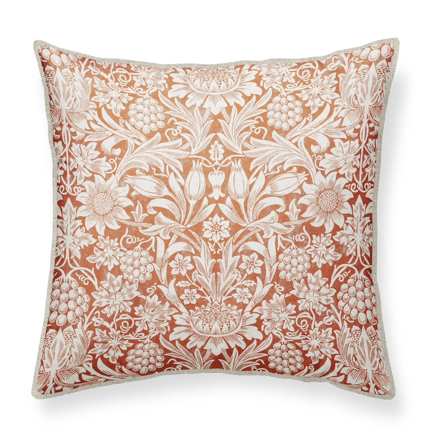 William_Morris_red_Linen_Cushion_02