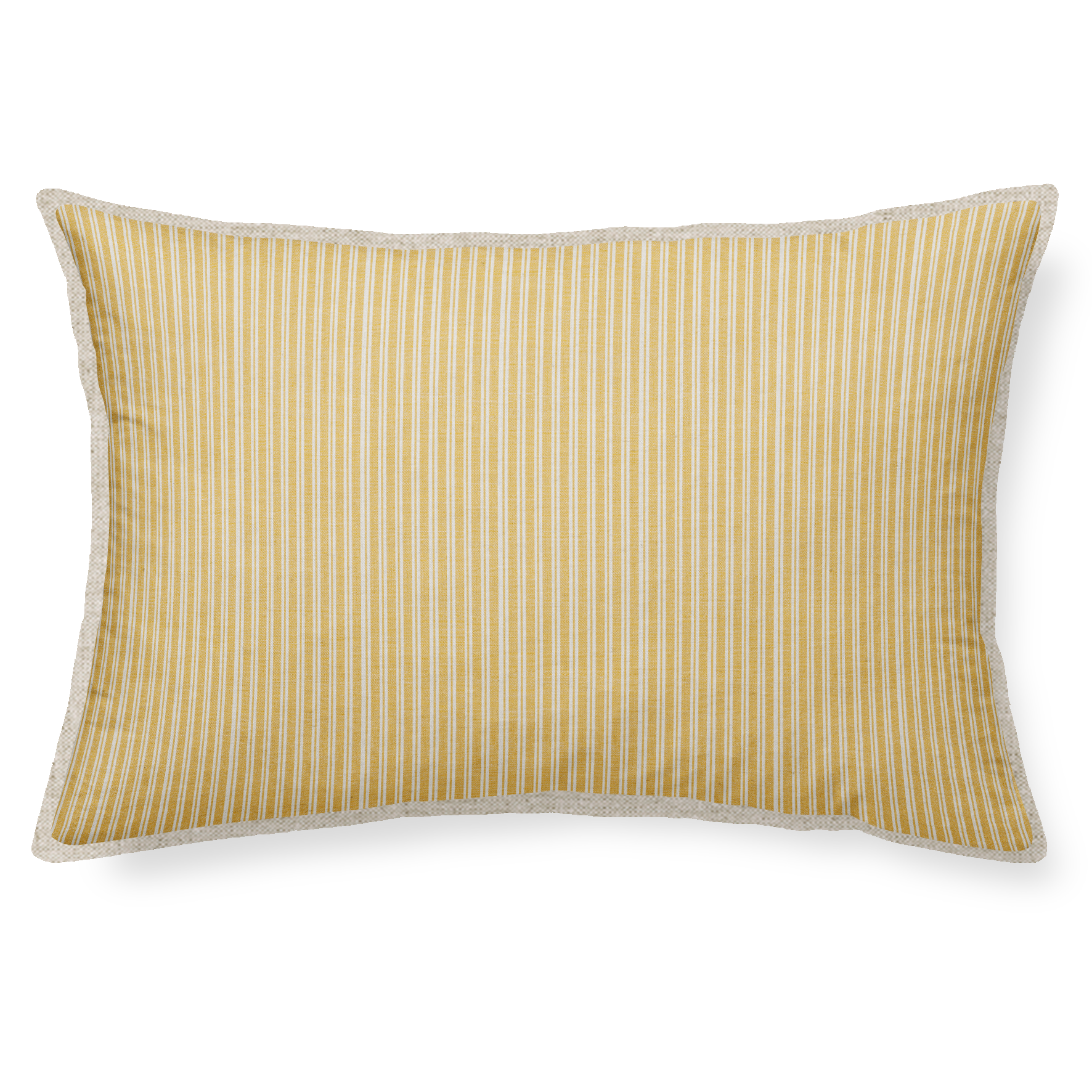 Yellow Stripes cushion