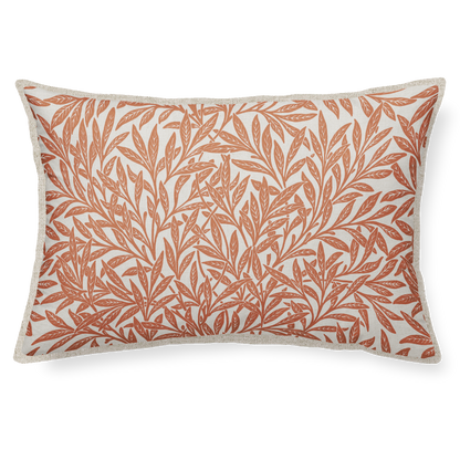 Eucalyptus Leaves Red Linen cushion 30X50
