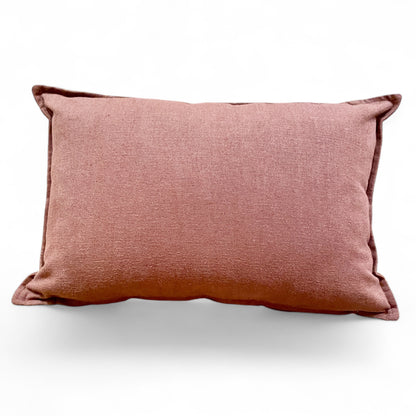 plain linen auberine